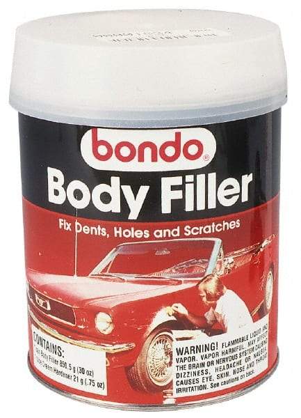 3M - Body Filler - 32 oz Body Filler, 3/4 oz Cream Hardener - All Tool & Supply