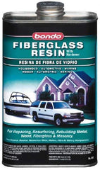 3M - Fiberglass Resin - 32 oz Resin, 0.37 oz Liquid - All Tool & Supply