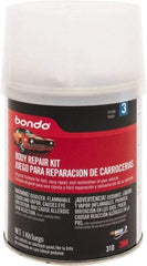 3M - 4 Piece Body Repair Kit - 16 oz Body Filler, .50 oz Cream Hardener, Metal Body Patch, Spreader - All Tool & Supply