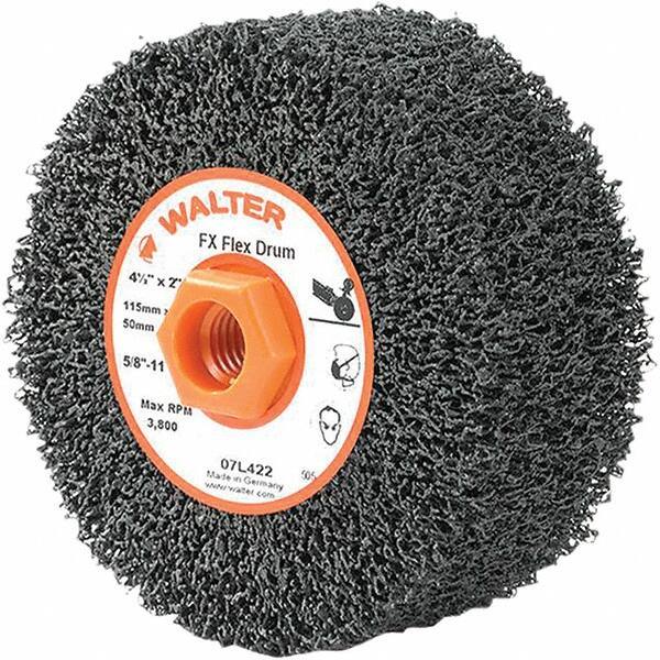 WALTER Surface Technologies - Unmounted Flap Wheels   Abrasive Type: Non-Woven    Outside Diameter (Inch): 4-1/2 - All Tool & Supply