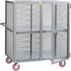 Little Giant - Lockers Type: Heavy Duty Mesh Security Cabinet Number of Tiers: 2 - All Tool & Supply