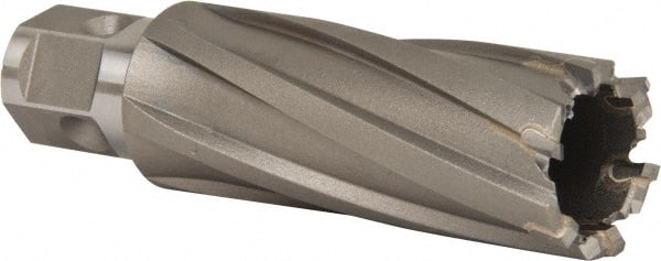 Nitto Kohki - 1" Diam x 2" Deep Carbide-Tipped Annular Cutter - All Tool & Supply