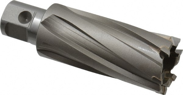 Nitto Kohki - 1-1/8" Diam x 2" Deep Carbide-Tipped Annular Cutter - All Tool & Supply