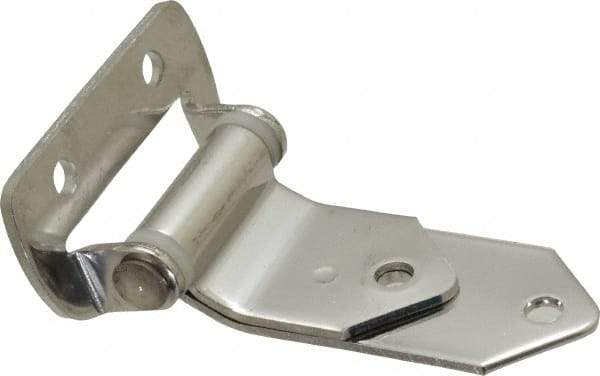 Made in USA - 3-1/2" Long x 1-1/2" Wide, Hinge - Stainless Steel - All Tool & Supply