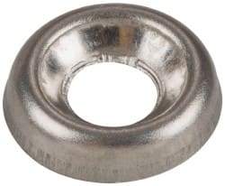 Value Collection - 0.08" Thick, Stainless Steel, Standard Countersunk Washer - 0.152" ID x 0.432" OD - All Tool & Supply