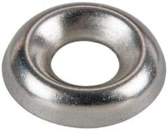 Value Collection - 0.1" Thick, Stainless Steel, Standard Countersunk Washer - 0.24" ID x 0.59" OD - All Tool & Supply