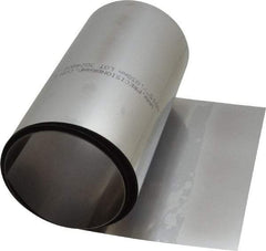 Made in USA - 100 Inch Long x 6 Inch Wide x 0.0015 Inch Thick, Roll Shim Stock - Steel - All Tool & Supply