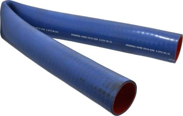 Federal Hose - 2-3/8" ID x 2.7" OD x 3' OAL, Coolant Hose - -65 to 350°F, Blue - All Tool & Supply