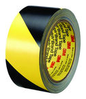 List 5702 48 x" x 36 yds Safety Stripe Tape - Black/Yellow - All Tool & Supply