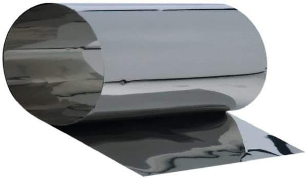 Made in USA - 50 Inch Long x 12 Inch Wide x 0.012 Inch Thick, Roll Shim Stock - Stainless Steel - All Tool & Supply