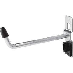 Kennedy - 1/4" Diam, 2-11/16" Long Single Vertical End Pegboard Hook - Steel - All Tool & Supply