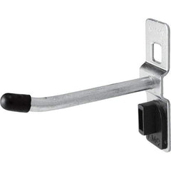 Kennedy - 5/32" Diam, 2-3/8" Long Single Angled End Pegboard Hook - Steel - All Tool & Supply