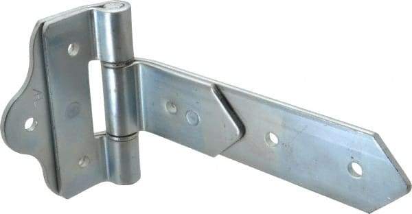 Made in USA - 8" Long x 2" Wide, Hinge - Zinc, Zinc Plated Finish - All Tool & Supply