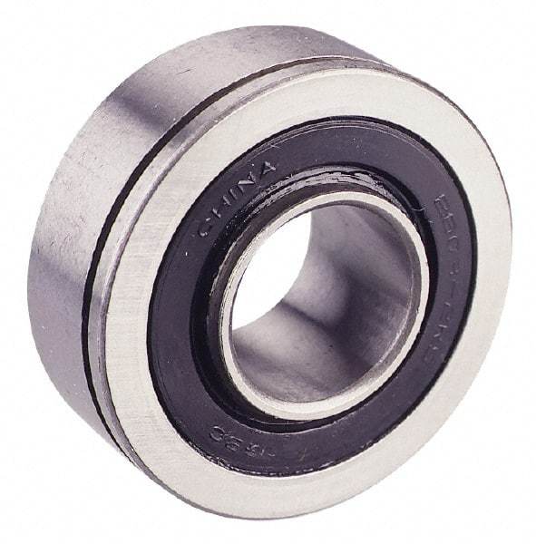 Value Collection - 1-1/4" Bore Diam, 2-9/16" OD, Double Seal Semi Ground Extra Light Radial Ball Bearing - 1 Row, Round Bore, 1,831 Lb Static Capacity, 3,070 Lb Dynamic Capacity - All Tool & Supply