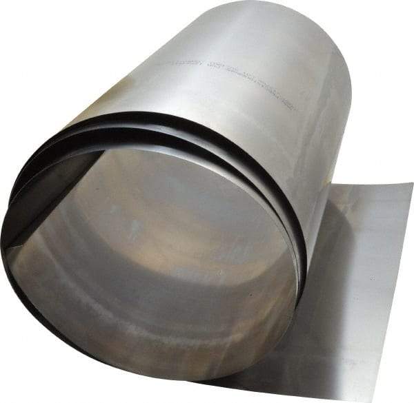 Made in USA - 10 Ft. Long x 12 Inch Wide x 0.005 Inch Thick, Roll Shim Stock - Steel - All Tool & Supply