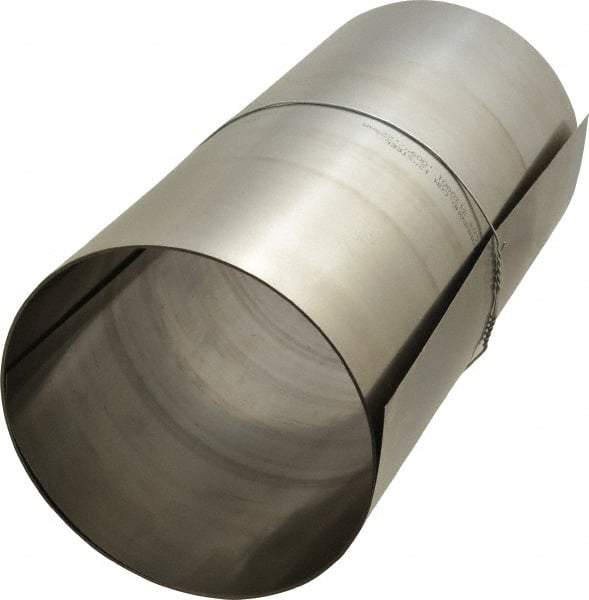 Made in USA - 10 Ft. Long x 12 Inch Wide x 0.009 Inch Thick, Roll Shim Stock - Steel - All Tool & Supply