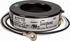 Simpson Electric - 2 VA Burden, 150 Amp AC Input, 5 Amp AC Output, 50 to 400 Hz, Panel Meter Donut Current Transformer - Screw Terminal, For Use with AC Ammeter - All Tool & Supply