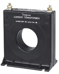 Simpson Electric - 150 Amp AC Input, 60 Hz, Panel Meter Current Transducer - 20, Screw Terminal, For Use with AC Ammeter - All Tool & Supply