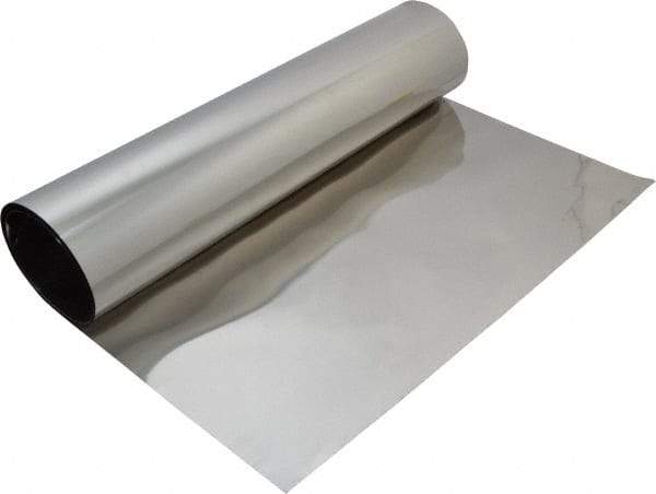 Made in USA - 50 Inch Long x 12 Inch Wide x 0.001 Inch Thick, Roll Shim Stock - Stainless Steel - All Tool & Supply