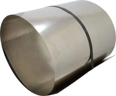 Made in USA - 50 Inch Long x 12 Inch Wide x 0.02 Inch Thick, Roll Shim Stock - Stainless Steel - All Tool & Supply