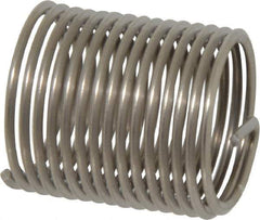 Heli-Coil - 3/4-16 UNF, 1-1/8" OAL, Free Running Helical Insert - 15-1/8 Free Coils, Tanged, 304 Stainless Steel, Bright Finish, 1-1/2D Insert Length - All Tool & Supply