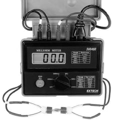 Extech - Electrical Insulation Resistance Testers & Megohmmeters Display Type: Digital LCD Power Supply: 110 VAC - All Tool & Supply