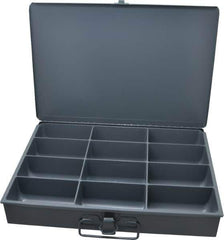 Durham - 12 Compartment Small Steel Storage Drawer - 13-3/8 Inches Wide x 9-1/4 Inches Deep - All Tool & Supply