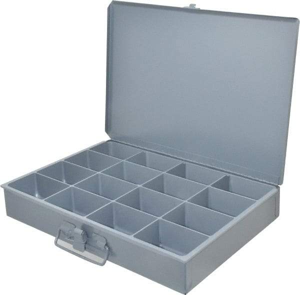 Durham - 16 Compartment Small Steel Storage Drawer - 13-3/8 Inches Wide x 9-1/4 Inches Deep - All Tool & Supply