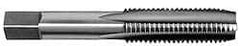 Hertel - 1-8 UNC, H4, 4 Flute, Plug Chamfer, Bright Finish, High Speed Steel Hand STI Tap - 5-3/4" OAL, 2-9/16" Thread Length - Exact Industrial Supply