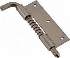 Made in USA - 1" Wide x 1/16" Thick, Hinge - Stainless Steel, Polished Finish - All Tool & Supply