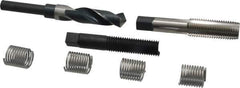 Heli-Coil - 4 Inserts, 3/4-10 UNC, Thread Repair Kit - 1.125" Insert Length - Exact Industrial Supply