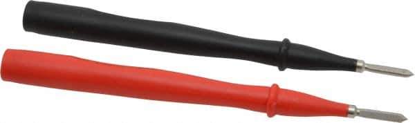 Fluke - Black/Red Electrical Test Equipment Probe - Use with Fluke 175, 177, 179 True RMS Digital Multimeters, Fluke 345 Powers Quality Clamp Meters, Fluke 373 True RMS AC Clamp Meters, Fluke 374 FC True-rms AC/DC Clamp Meters - All Tool & Supply