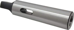 Interstate - MT2 Inside Morse Taper, MT4 Outside Morse Taper, Standard Reducing Sleeve - Hardened & Ground Throughout, 1/4" Projection, 215mm OAL, 30mm Body Diam - Exact Industrial Supply