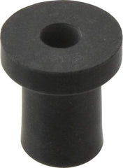 RivetKing - 1/4-20, 0.74" Diam x 0.187" Thick Flange, Rubber Insulated Rivet Nut - UNC Thread, Rubber, 1/2" Body Diam, 0.831" OAL - All Tool & Supply