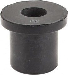 RivetKing - 5/16-18, 7/8" Diam x 1/8" Thick Flange, Rubber Insulated Rivet Nut - UNC Thread, Rubber, 9/16" Body Diam, 0.725" OAL - All Tool & Supply