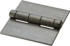 Value Collection - 3" Long x 3" Wide x 0.12" Thick, 316 Stainless Steel Commercial Hinge - 0.25" Pin Diam - All Tool & Supply