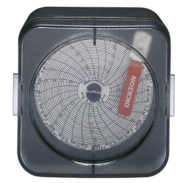 Dickson - 50 to 96°F, 24 Hour Recording Time Chart - 3 Inch Diameter, Use with Sc3 Recorders - All Tool & Supply