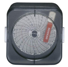 Dickson - 50 to 96°F, 24 Hour Recording Time Chart - 3 Inch Diameter, Use with Sc3 Recorders - All Tool & Supply