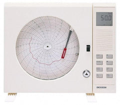 Dickson - 32 to 122°F, 31 Day Recording Time Chart - 8 Inch Diameter, Use with Esx Recorders - All Tool & Supply