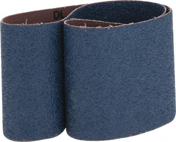 Made in USA - 3" Wide x 24" OAL, 40 Grit, Zirconia Alumina Abrasive Belt - Zirconia Alumina, Coarse, Coated, X Weighted Cloth Backing - All Tool & Supply