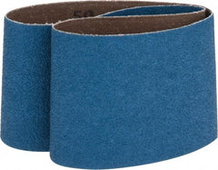 Made in USA - 3" Wide x 24" OAL, 50 Grit, Zirconia Alumina Abrasive Belt - Zirconia Alumina, Coarse, Coated, X Weighted Cloth Backing - All Tool & Supply