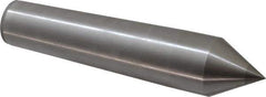 Made in USA - Carbide-Tipped Alloy Steel Standard Point Solid Dead Center - 5MT Morse Taper, 8-1/2" OAL - All Tool & Supply