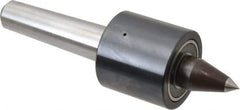 Riten - MT3 Taper Shank, 2" Head Diam 1,830 Lb Capacity Live Center - 2,500 Max RPM, 1-15/16" Head Length, 3/8" Point Diam, 1-1/2" Point Len, 300 Lb Max Workpc, Tracer Point - All Tool & Supply