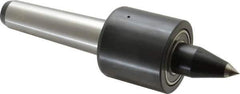 Riten - MT4 Taper Shank, 2-3/8" Head Diam 2,200 Lb Capacity Live Center - 2,500 Max RPM, 2-1/4" Head Length, 1/2" Point Diam, 2" Point Len, 900 Lb Max Workpc, Tracer Point - All Tool & Supply