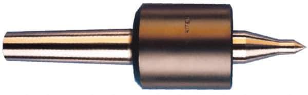 Riten - MT2 Taper Shank, 1-3/4" Head Diam 4,600 Lb Capacity Live Center - 5,000 Max RPM, 2-3/8" Head Length, 3/8" Point Diam, 1-3/4" Point Len, 750 Lb Max Workpc, Tracer Point - All Tool & Supply