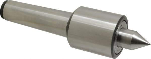 Riten - MT5 Taper Shank, 2-7/8" Head Diam 9,000 Lb Capacity Live Center - 5,500 Max RPM, 3-3/16" Head Length, 1-1/4" Point Diam, 2" Point Len, 4,400 Lb Max Workpc, Standard Point - All Tool & Supply