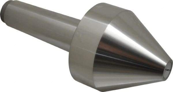 Riten - MT5 Taper Shank, 4" Head Diam 8,000 Lb Capacity Live Center - 4-9/32" Head Length, 1" Point Diam, 4.2813" Point Len, 4,800 Lb Max Workpc, Bull Nose Point - All Tool & Supply