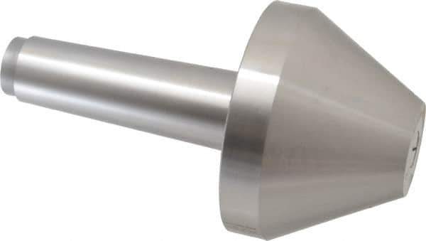 Riten - MT5 Taper Shank, 5" Head Diam 8,000 Lb Capacity Live Center - 3-13/16" Head Length, 2" Point Diam, 3-13/16" Point Len, 4,800 Lb Max Workpc, Bull Nose Point - All Tool & Supply