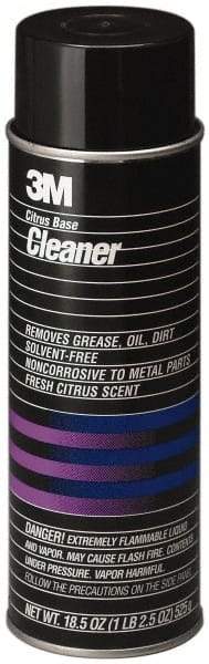 3M - 24 oz Aerosol Cleaner/Degreaser - Aerosol, Citrus Oil-Based, Citrus - All Tool & Supply