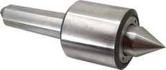 Riten - MT5 Taper Shank, 3-3/4" Head Diam 16,000 Lb Capacity Live Center - 3,200 Max RPM, 3-27/32" Head Length, 1-7/8" Point Diam, 2-1/4" Point Len, 8,000 Lb Max Workpc, Standard Point - All Tool & Supply